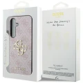 Etui Guess 4G Big Metal Logo na Samsung Galaxy S24 - różowe