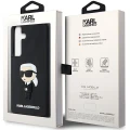 Etui Karl Lagerfeld 3D Rubber Ikonik na Samsung Galaxy S24+ - czarne