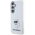 Etui Karl Lagerfeld IML Choupette na Samsung Galaxy S24+ - przezroczyste