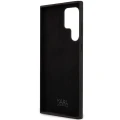 Etui Karl Lagerfeld Silicone Ikonik na Samsung Galaxy S24 Ultra - czarne