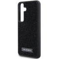Etui Karl Lagerfeld Rhinestone Metal Logo na Samsung Galaxy S24+ - czarne