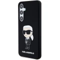 Etui Karl Lagerfeld Silicone Ikonik na Samsung Galaxy S24+ - czarne