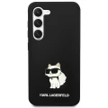 Etui Karl Lagerfeld Silicone Choupette na Samsung Galaxy S24 - czarne