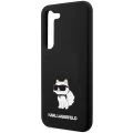 Etui Karl Lagerfeld Silicone Choupette na Samsung Galaxy S24 - czarne