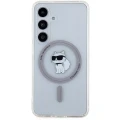 Etui Karl Lagerfeld IML Choupette MagSafe na Samsung Galaxy S24 - przezroczyste