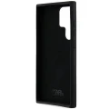 Etui Karl Lagerfeld Silicone Ikonik Metal Pin na Samsung Galaxy S24 Ultra - czarne