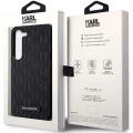 Etui Karl Lagerfeld Saffiano Mono Metal Logo na Samsung Galaxy S24+ - czarne