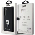 Etui Karl Lagerfeld Silicone Ikonik Metal Pin na Samsung Galaxy S24+ - czarne
