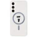 Etui Karl Lagerfeld IML Ikonik MagSafe na Samsung Galaxy S24+ - przezroczyste