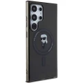 Etui Karl Lagerfeld IML Ikonik MagSafe na Samsung Galaxy S24 Ultra - czarne