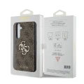 Etui Guess 4G Big Metal Logo na Samsung Galaxy A35 - brązowe