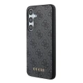 Etui Guess 4G Metal Gold Logo na Samsung Galaxy A35 - czarne