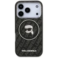 Etui Karl Lagerfeld IML Karl Head Logo MagSafe na iPhone 17 Pro Max - czarne
