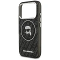 Etui Karl Lagerfeld IML Karl Head Logo MagSafe na iPhone 17 Pro Max - czarne