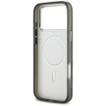 Etui Karl Lagerfeld IML Aquarelle Karl & Choupette & Logo MagSafe na iPhone 17 Pro Max - czarne