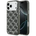 Etui Karl Lagerfeld IML KL Monogram MagSafe na iPhone 17 Pro Max - czarne