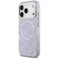 Etui Karl Lagerfeld IML KL Monogram MagSafe na iPhone 17 Pro Max - fioletowe