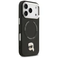 Etui Karl Lagerfeld Karl Pin MagSafe do iPhone 17 Pro Max - czarne