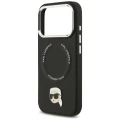 Etui Karl Lagerfeld Karl Pin MagSafe do iPhone 17 Pro Max - czarne