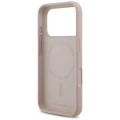 Etui Karl Lagerfeld Silicone Karl&Choupette Ring MagSafe do iPhone 17 Pro - różowe