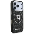 Etui Karl Lagerfeld IML Karl Head Logo MagSafe na iPhone 17 Pro - czarne