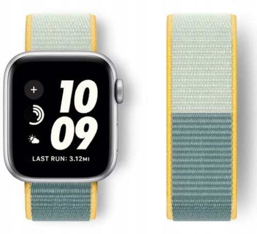 PASEK NYLON DO APPLE WATCH 1-9 SE 38/40/41MM | ŚWIATŁO SŁOŃCA