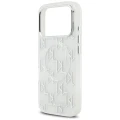 Etui Karl Lagerfeld IML KL Monogram MagSafe na iPhone 17 Pro - białe