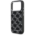 Etui Karl Lagerfeld IML KL Monogram MagSafe na iPhone 17 Pro - czarne