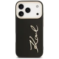 Etui Karl Lagerfeld Karl Script Logo na iPhone 17 Pro - czarne