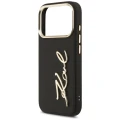 Etui Karl Lagerfeld Karl Script Logo na iPhone 17 Pro - czarne