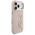 Etui Karl Lagerfeld Karl Script Logo na iPhone 17 Pro - różowe