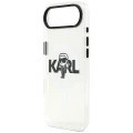 Etui Karl Lagerfeld IML Karl Sketch Logo MagSafe do iPhone 17 Air - przezroczyste