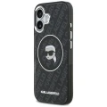 Etui Karl Lagerfeld IML Karl Head Logo MagSafe na iPhone 17 - czarne
