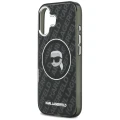Etui Karl Lagerfeld IML Karl Head Logo MagSafe na iPhone 17 - czarne