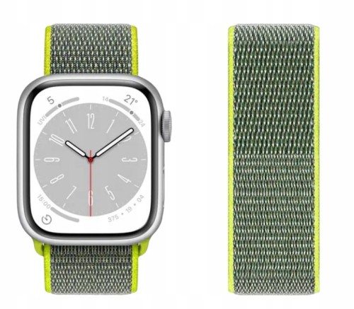 PASEK NYLON DO APPLE WATCH 1-9 SE ULTRA 42/44/45/49MM | FLASH
