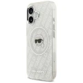 Etui Karl Lagerfeld IML Karl Head Logo MagSafe na iPhone 17 - szare