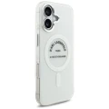 Etui Karl Lagerfeld IML Karl RSG Logo MagSafe do iPhone 17 - przezroczyste