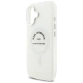 Etui Karl Lagerfeld IML Karl RSG Logo MagSafe do iPhone 17 - przezroczyste