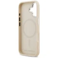 Etui Karl Lagerfeld Karl & Choupette Pins MagSafe do iPhone 17 - beżowe