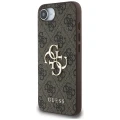 Etui Guess 4G Big Logo na iPhone 16e - brązowe