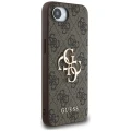 Etui Guess 4G Big Logo na iPhone 16e - brązowe