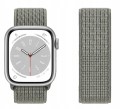 PASEK NYLON DO APPLE WATCH 1-9 SE ULTRA 42/44/45/49MM | ŚWIERKOWA MGŁA