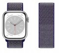 PASEK NYLON DO APPLE WATCH 1-9 SE ULTRA 42/44/45/49MM | NIEBIESKA PÓŁNOC