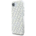 Etui Karl Lagerfeld IML Repeat Logo na iPhone 16e - złote