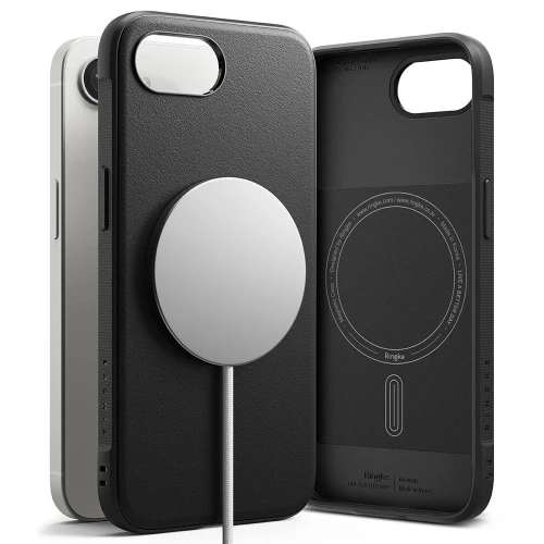 Etui Ringke Onyx Magnetic Magsafe na iPhone 16e - czarne