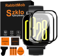 2X SZKŁO HYBRYDOWE OCHRONNE 3D DO XIAOMI REDMI WATCH 5 ACTIVE + ZESTAW DO MONTAŻU