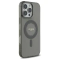 Etui Guess IML Rhinestones MagSafe na iPhone 16 Pro Max - czarne