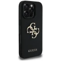 Etui Guess Grained Big 4G Logo Small Classic Logo na iPhone 16 Pro Max - czarne