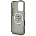 Etui Guess IML Metal Mountain Logo MagSafe na iPhone 16 Pro Max - czarne