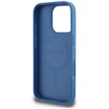 Etui Guess 4G Circle Classic Logo MagSafe na iPhone 16 Pro Max - niebieskie